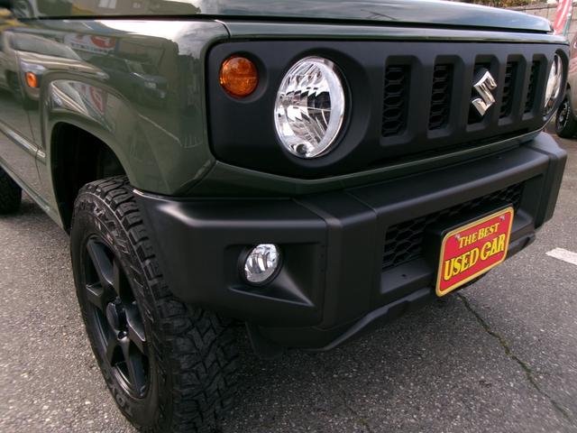 ジムニー XL ワンオーナー 禁煙車 20ミリリフトアップ ブラックアルミ オプカンタイヤ Panasonicナビ 地デジTV ビルトインETC スマートキー スペアキー シートヒーター フォグランプ 5速M/T(3枚目)