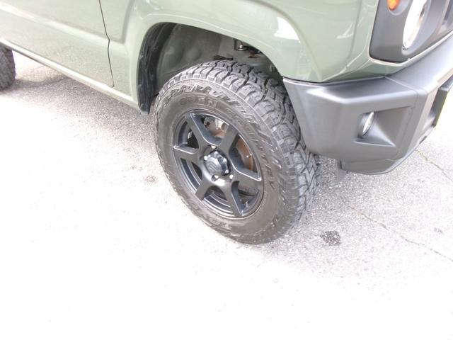 ジムニー XL ワンオーナー 禁煙車 20ミリリフトアップ ブラックアルミ オプカンタイヤ Panasonicナビ 地デジTV ビルトインETC スマートキー スペアキー シートヒーター フォグランプ 5速M/T(4枚目)