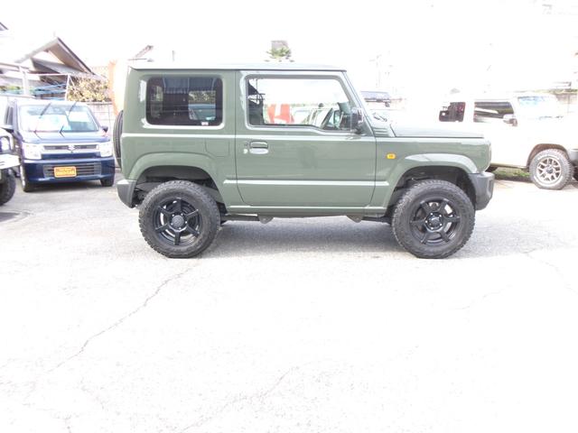 ジムニー XL ワンオーナー 禁煙車 20ミリリフトアップ ブラックアルミ オプカンタイヤ Panasonicナビ 地デジTV ビルトインETC スマートキー スペアキー シートヒーター フォグランプ 5速M/T(5枚目)