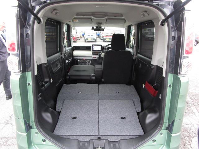 スペーシア ＨＹＢＲＩＤ　Ｘ　ＭＫ５３Ｓ　８インチナビ＆全方位モニター　デュアルセンサーブレーキサポート　後退時ブレーキサポート　誤発進抑制機能　後方誤発進抑制機能　ハイビームアシスト　オートライト　運転席シートヒーター　両側ワンアクションパワースライドドア（75枚目）