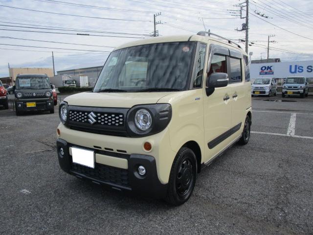 スペーシアギア ギア HYBRID XZ 2型 ナビ&ETC&ドラレコ デュアルカメラブレーキサポート 後退時ブレーキサポート 誤発信抑制機能 後方誤発進抑制機能 LEDヘッドランプ ハイビームアシスト アダプティブクルーズコントロール 両席シートヒーター(4枚目)