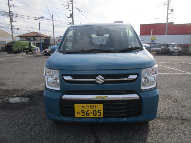 ワゴンＲ ＨＹＢＲＩＤ　ＦＸ－Ｓ　４型　スズキセーフティサポート　デュアルカメラブレーキサポート　後退時ブレーキサポート　誤発進抑制機能　後方誤発進抑制機能　車線逸脱抑制機能　アダプティブクルーズコントロール　オートライト　ハイビームアシスト　運転席シートヒーター（2枚目）