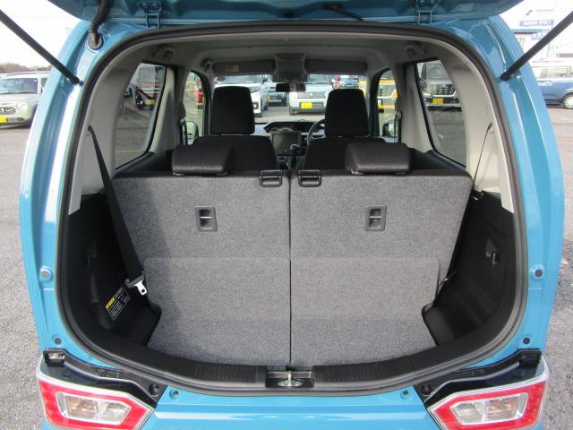 ワゴンＲ ＨＹＢＲＩＤ　ＦＸ－Ｓ　４型　スズキセーフティサポート　デュアルカメラブレーキサポート　後退時ブレーキサポート　誤発進抑制機能　後方誤発進抑制機能　車線逸脱抑制機能　アダプティブクルーズコントロール　オートライト　ハイビームアシスト　運転席シートヒーター（64枚目）