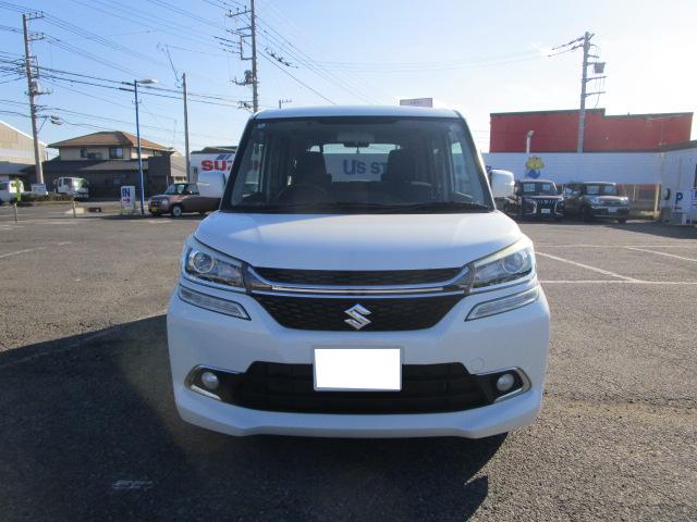 ソリオバンディット バンディット　ＨＹＢＲＩＤ　ＭＶ　ＭＡ３６Ｓ　ナビ＆ＥＴＣ　ＬＥＤヘッドランプ　後席左側パワースライドドア　アイドリングストップ　１５インチアルミホイール　７インチワイドナビ　ＥＴＣ　運転席シートヒーター（2枚目）