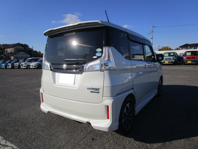 ソリオバンディット バンディット　ＨＹＢＲＩＤ　ＭＶ　ＭＡ３６Ｓ　ナビ＆ＥＴＣ　ＬＥＤヘッドランプ　後席左側パワースライドドア　アイドリングストップ　１５インチアルミホイール　７インチワイドナビ　ＥＴＣ　運転席シートヒーター（8枚目）