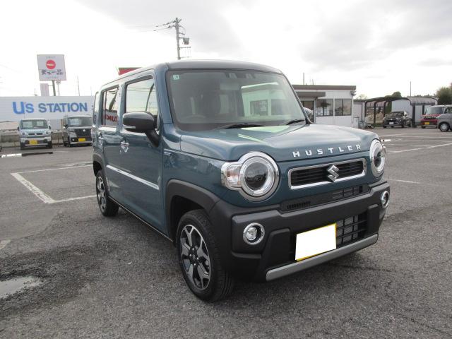 ハスラー ＨＹＢＲＩＤ　Ｘターボ　３型　スズキセーフティサポート　デュアルカメラブレーキサポート　後退時ブレーキサポート　誤発進抑制機能　後方誤発進抑制機能　車線逸脱抑制機能　アダプティブクルーズコントロール　ＬＥＤヘッドランプ　ハイビームアシスト　１５インチアルミ（3枚目）