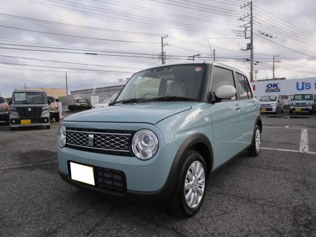 アルトラパン Ｘ　５型　スマホ連携バックモニター付ディスプレイオーディオ　デュアルカメラブレーキサポート　後退時ブレーキサポート　誤発進抑制機能　後方誤発進抑制機能　ハイビームアシスト　ＬＥＤヘッドランプ　両席シートヒーター　１４インチアルミ　アイドリングストップ（4枚目）