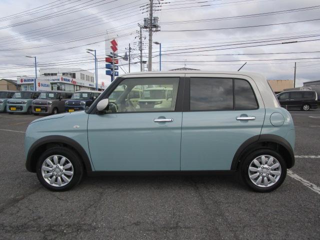 アルトラパン Ｘ　５型　スマホ連携バックモニター付ディスプレイオーディオ　デュアルカメラブレーキサポート　後退時ブレーキサポート　誤発進抑制機能　後方誤発進抑制機能　ハイビームアシスト　ＬＥＤヘッドランプ　両席シートヒーター　１４インチアルミ　アイドリングストップ（6枚目）