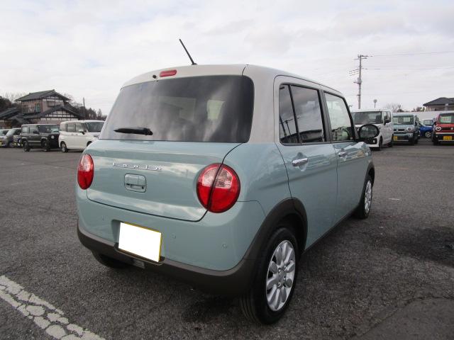 アルトラパン Ｘ　５型　スマホ連携バックモニター付ディスプレイオーディオ　デュアルカメラブレーキサポート　後退時ブレーキサポート　誤発進抑制機能　後方誤発進抑制機能　ハイビームアシスト　ＬＥＤヘッドランプ　両席シートヒーター　１４インチアルミ　アイドリングストップ（8枚目）