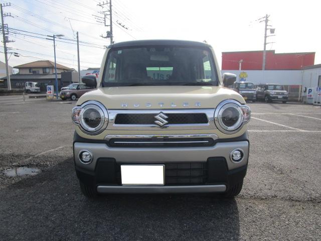 ハスラー Ｊスタイル　社外ナビ＆バックカメラ＆ＥＴＣ＆前後ドラレコ　デュアルカメラブレーキサポート　後退時ブレーキサポート　誤発進抑制機能　後方誤発進抑制機能　ＬＥＤヘッドランプ　ハイビームアシスト　両席シートヒーター　１５インチアルミ（2枚目）