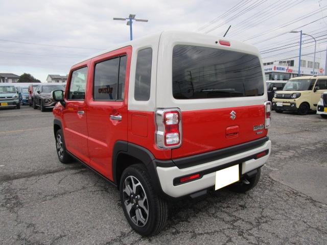 ハスラー ＨＹＢＲＩＤ　Ｘターボ　３型　コネクト対応全方位モニターナビ　デュアルカメラブレーキサポート　後退時ブレーキサポート　誤発進抑制機能　後方誤発進抑制機能　車線逸脱抑制機能　アダプティブクルーズコントロール　ＬＥＤヘッドランプ　ハイビームアシスト　シートヒーター（9枚目）