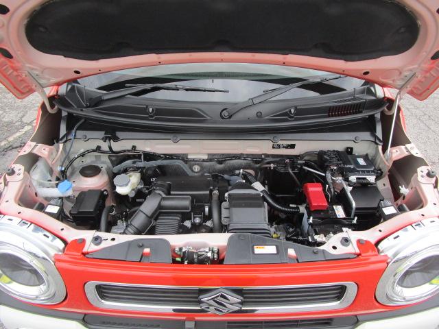 ハスラー ＨＹＢＲＩＤ　Ｘターボ　３型　コネクト対応全方位モニターナビ　デュアルカメラブレーキサポート　後退時ブレーキサポート　誤発進抑制機能　後方誤発進抑制機能　車線逸脱抑制機能　アダプティブクルーズコントロール　ＬＥＤヘッドランプ　ハイビームアシスト　シートヒーター（21枚目）