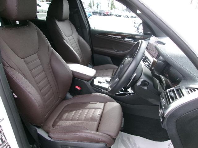 X3 xDrive 20d Mスポーツ 元社有車 ETC ACC 360度カメラ 茶レザーシート シートヒーター 電動シート アップルカープレイ対応 電動リアゲート ヘッドアップディスプレイ 純正19AW(30枚目)