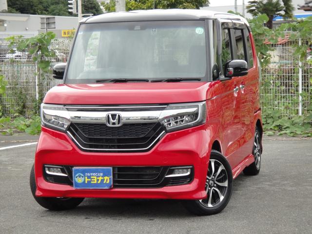 N-BOXカスタム G・EX 純正8インチナビプレミアムインターナビDTV 3画面バックカメラ 純正ドライブレコーダー 両側電動スライド 助手席スーパースライドシート アレルクリーンプラスシート 前席用i-サイドカーテンエアバッグ(2枚目)