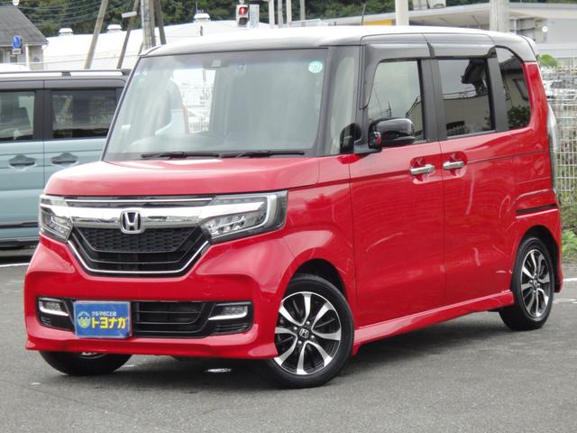 N-BOXカスタム G・EX 純正8インチナビプレミアムインターナビDTV 3画面バックカメラ 純正ドライブレコーダー 両側電動スライド 助手席スーパースライドシート アレルクリーンプラスシート 前席用i-サイドカーテンエアバッグ(3枚目)