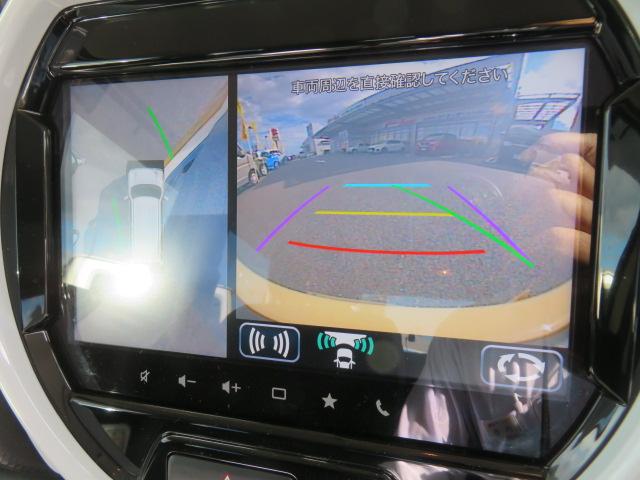 ハスラー ハイブリッドX メーカーOP全方位モニター付9インチメモリーナビ 前後ドラレコ DVD再生 Bluetooth シートヒーターDCBS LEDヘッドライト フォグランプ 純正アルミホイール ETC(12枚目)