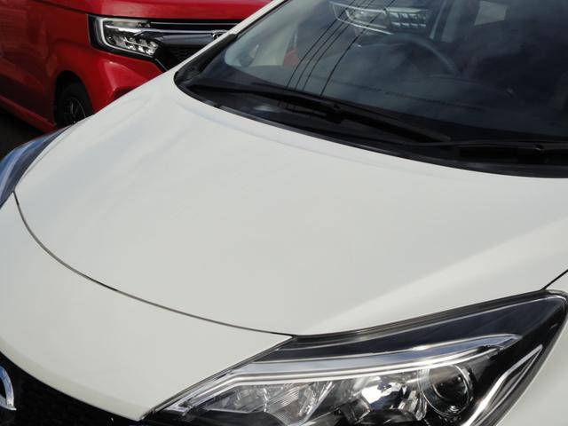 ノート e-パワー メダリスト 純正ナビDTV アラウンドビューモニター LEDヘッドライト オートハイビーム インテリジェントルームミラー ヒーターミラー ETC メダリスト専用ハーフレザーシート エマージェンシー 前後ソナー(11枚目)