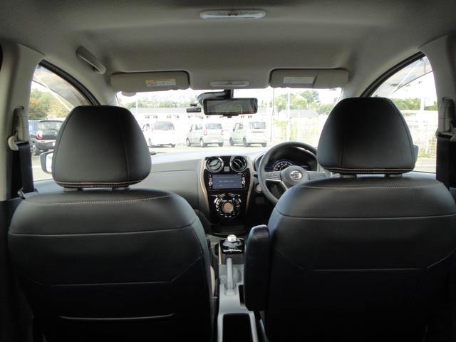 ノート e-パワー メダリスト 純正ナビDTV アラウンドビューモニター LEDヘッドライト オートハイビーム インテリジェントルームミラー ヒーターミラー ETC メダリスト専用ハーフレザーシート エマージェンシー 前後ソナー(58枚目)