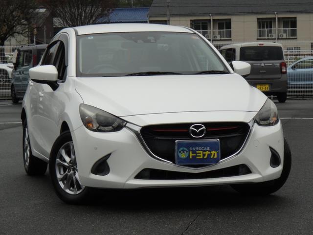 デミオ ＸＤ　純正マツダコネクトナビＤＴＶ　ＣＤ／ＤＶＤプレーヤー　バックカメラ　前後ドライブレコーダー　運助シートヒーター　ＬＥＤヘッドライト　ＥＴＣ　アイドリングストップ　サイドＳＲＳエアバッグ　ワンオーナー（4枚目）