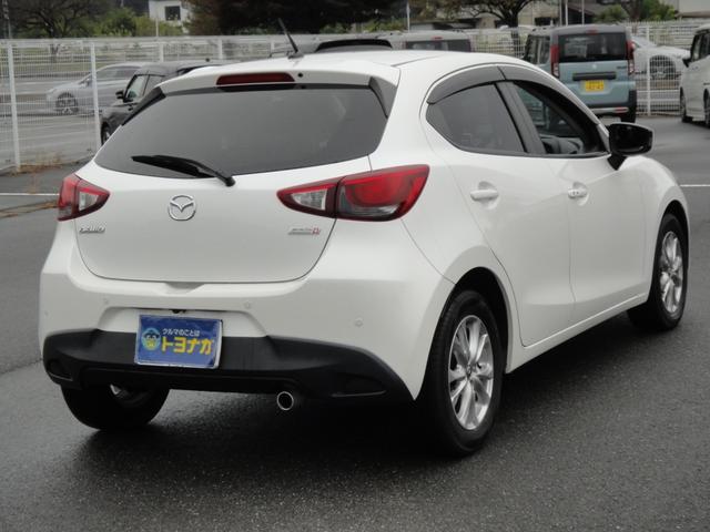 デミオ ＸＤ　純正マツダコネクトナビＤＴＶ　ＣＤ／ＤＶＤプレーヤー　バックカメラ　前後ドライブレコーダー　運助シートヒーター　ＬＥＤヘッドライト　ＥＴＣ　アイドリングストップ　サイドＳＲＳエアバッグ　ワンオーナー（8枚目）