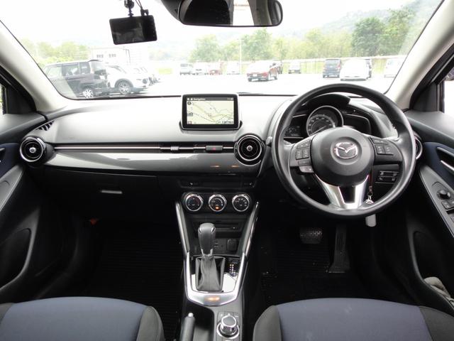 デミオ ＸＤ　純正マツダコネクトナビＤＴＶ　ＣＤ／ＤＶＤプレーヤー　バックカメラ　前後ドライブレコーダー　運助シートヒーター　ＬＥＤヘッドライト　ＥＴＣ　アイドリングストップ　サイドＳＲＳエアバッグ　ワンオーナー（14枚目）