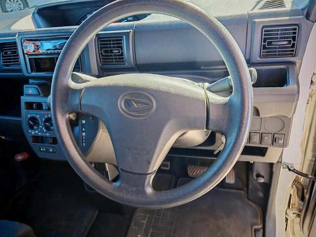 ハイゼットキャディー D SAII 14インチアルミホイール タイヤ2025年製 CDプレーヤー キーレスエントリー エアバック ABS(12枚目)