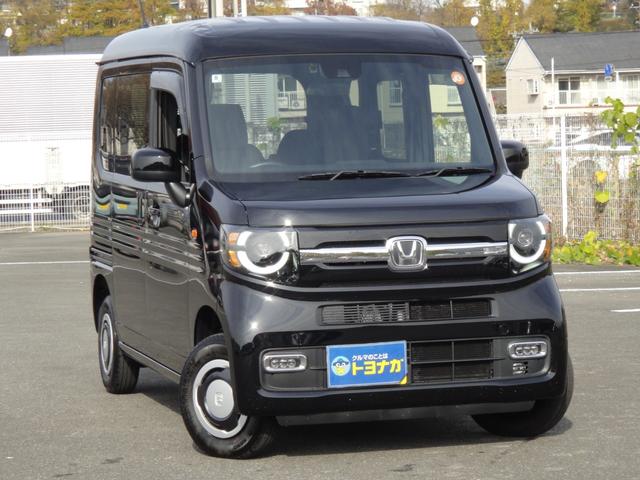 N-VAN ファン 4WD 純正8インチインターナビDTV 3画面バックカメラ Hセンシング フルLEDヘッドライト Hondaスマートキーシステム 運助席用i-SRS 充電用USBジャック LEDフォグ ヒーテッドドアミラー(4枚目)