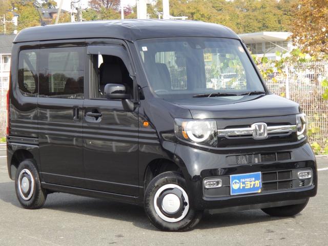 N-VAN ファン 4WD 純正8インチインターナビDTV 3画面バックカメラ Hセンシング フルLEDヘッドライト Hondaスマートキーシステム 運助席用i-SRS 充電用USBジャック LEDフォグ ヒーテッドドアミラー(6枚目)