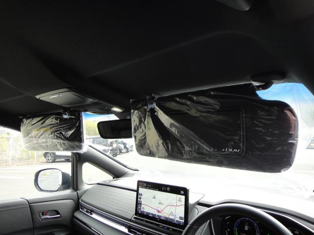 オデッセイハイブリッド ｅ：ＨＥＶアブソルート・ＥＸブラックエディション　純正１１．４インチコネクトナビＤＴＶ　純正１５．６インチ後席モニター　マルチビューカメラ　ブラックレザーシート　１・２列シートヒーター　２列目両側アームレスト付４ウェイパワーシート　ディーラーデモカー（54枚目）