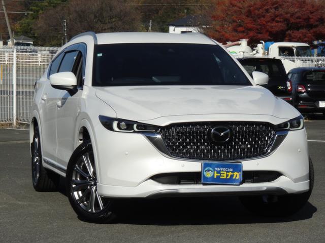 ＣＸ－８ ＸＤ　エクスクルーシブモード　１０．２５インチナビＤＴＶ　アルパイン後席モニター　ＢＯＳＥサウンド　黒レザーシート　シートベンチレーション＆シートヒーター＆パワーシート　シートポジションメモリー　パワーリアゲート　ルーフレール（4枚目）