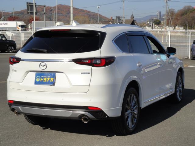 ＣＸ－８ ＸＤ　エクスクルーシブモード　１０．２５インチナビＤＴＶ　アルパイン後席モニター　ＢＯＳＥサウンド　黒レザーシート　シートベンチレーション＆シートヒーター＆パワーシート　シートポジションメモリー　パワーリアゲート　ルーフレール（8枚目）