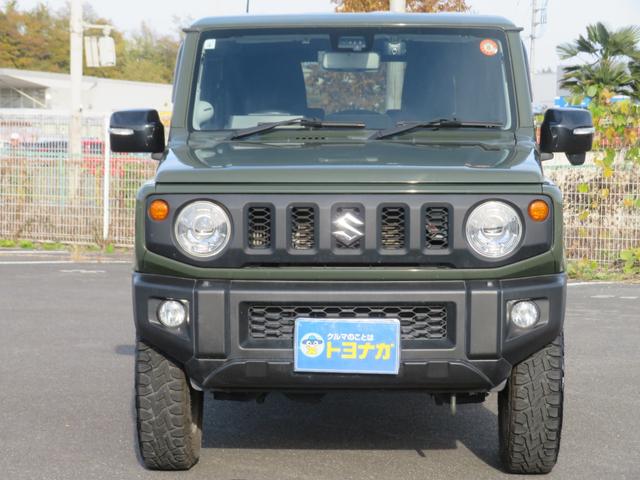 ジムニー ＸＣ　４ＷＤ　５ＭＴ　ターボ　ワンオーナー　純正８インチＳＤナビ　フルセグＴＶ　ＥＴＣ　ＴＯＹＯ　ＯＰＥＮ　ＣＯＵＮＴＲＹ　Ｒ／Ｔタイヤ　ブースト計　運転席　助手席シートヒーター　クルーズコントロール（3枚目）