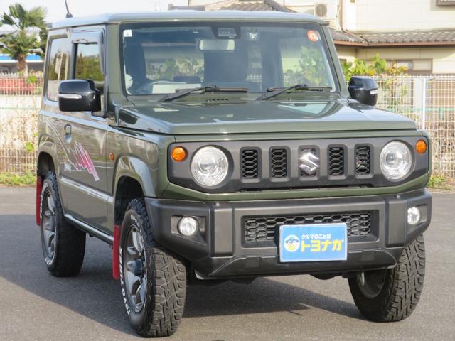 ジムニー ＸＣ　４ＷＤ　５ＭＴ　ターボ　ワンオーナー　純正８インチＳＤナビ　フルセグＴＶ　ＥＴＣ　ＴＯＹＯ　ＯＰＥＮ　ＣＯＵＮＴＲＹ　Ｒ／Ｔタイヤ　ブースト計　運転席　助手席シートヒーター　クルーズコントロール（4枚目）