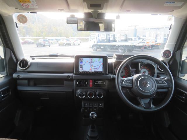 ジムニー ＸＣ　４ＷＤ　５ＭＴ　ターボ　ワンオーナー　純正８インチＳＤナビ　フルセグＴＶ　ＥＴＣ　ＴＯＹＯ　ＯＰＥＮ　ＣＯＵＮＴＲＹ　Ｒ／Ｔタイヤ　ブースト計　運転席　助手席シートヒーター　クルーズコントロール（25枚目）