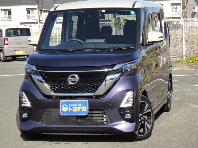 ルークス ハイウェイスター　Ｘ　プロパイロットエディション　純正９インチナビＤＴＶ　アラウンドビューモニター　純正前後ドライブレコーダー　プロパイロット　電動パーキング　エマージェンシーブレーキ　サイドＳＲＳエアバッグ　ハンズフリーパワースライドドア（2枚目）