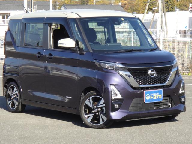 ルークス ハイウェイスター　Ｘ　プロパイロットエディション　純正９インチナビＤＴＶ　アラウンドビューモニター　純正前後ドライブレコーダー　プロパイロット　電動パーキング　エマージェンシーブレーキ　サイドＳＲＳエアバッグ　ハンズフリーパワースライドドア（6枚目）