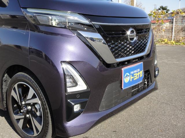 ルークス ハイウェイスター　Ｘ　プロパイロットエディション　純正９インチナビＤＴＶ　アラウンドビューモニター　純正前後ドライブレコーダー　プロパイロット　電動パーキング　エマージェンシーブレーキ　サイドＳＲＳエアバッグ　ハンズフリーパワースライドドア（7枚目）