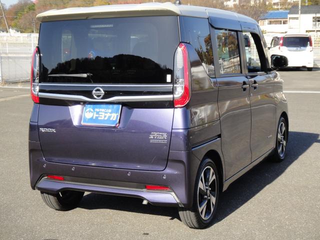 ルークス ハイウェイスター　Ｘ　プロパイロットエディション　純正９インチナビＤＴＶ　アラウンドビューモニター　純正前後ドライブレコーダー　プロパイロット　電動パーキング　エマージェンシーブレーキ　サイドＳＲＳエアバッグ　ハンズフリーパワースライドドア（8枚目）