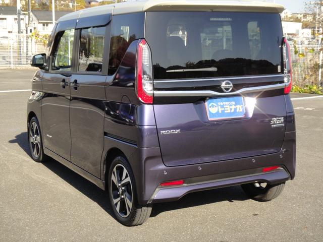 ルークス ハイウェイスター　Ｘ　プロパイロットエディション　純正９インチナビＤＴＶ　アラウンドビューモニター　純正前後ドライブレコーダー　プロパイロット　電動パーキング　エマージェンシーブレーキ　サイドＳＲＳエアバッグ　ハンズフリーパワースライドドア（9枚目）