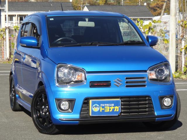 アルトワークス ベースグレード　ケンウッドナビ　地上デジタルＴＶ　ＢＬＩＴＺ車高調整式サスペンションキット　ケンウッドウーファー　純正ＲＥＣＡＲＯシート　５ＭＴ　ＨＩＤ　スマートキー　プッシュスタート　スモークフィルム（4枚目）