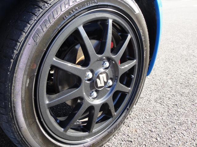 アルトワークス ベースグレード　ケンウッドナビ　地上デジタルＴＶ　ＢＬＩＴＺ車高調整式サスペンションキット　ケンウッドウーファー　純正ＲＥＣＡＲＯシート　５ＭＴ　ＨＩＤ　スマートキー　プッシュスタート　スモークフィルム（54枚目）