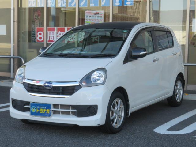 プレオプラス Ｇ　スマートアシスト　スマートアシスト　オートエアコン　純正１４インチアルミ　カロッツェリアフルセグナビ　バックカメラ　ルーフラッピング　ウインカーミラー　プッシュスタート　Ｂｌｕｅｔｏｏｔｈ　アイドリングストップ（2枚目）