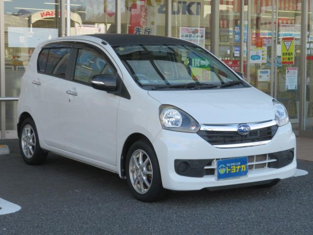 プレオプラス Ｇ　スマートアシスト　スマートアシスト　オートエアコン　純正１４インチアルミ　カロッツェリアフルセグナビ　バックカメラ　ルーフラッピング　ウインカーミラー　プッシュスタート　Ｂｌｕｅｔｏｏｔｈ　アイドリングストップ（4枚目）