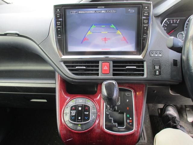 ヴォクシー ZS 煌 アルパインビックX10インチナビ バックカメラ フルセグTV ビルトインETC Aストップ 両側パワースライド モデリスタFスポイラー(19枚目)