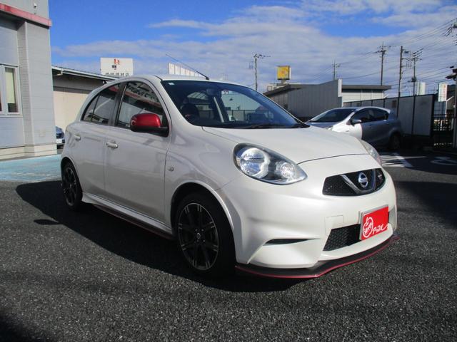 マーチ ニスモ S ワンオーナー 純正ナビTV(3枚目)