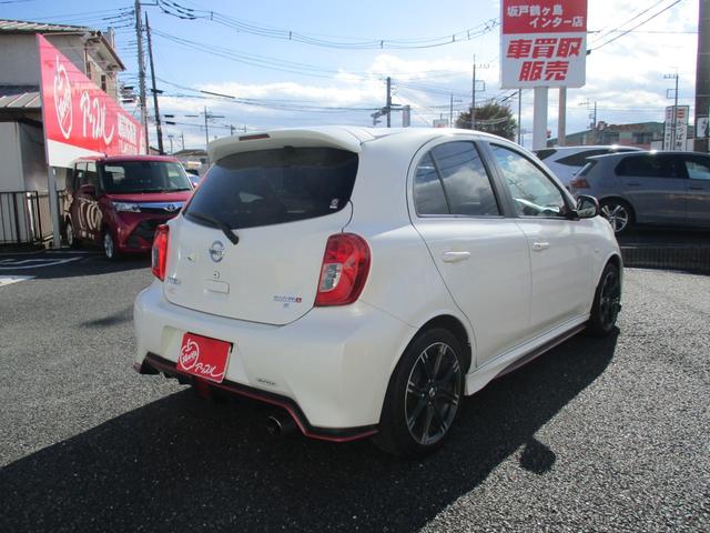 マーチ ニスモ S ワンオーナー 純正ナビTV(6枚目)