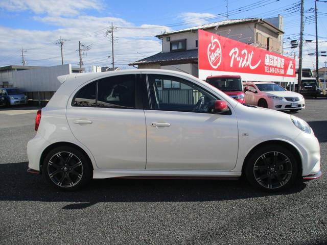 マーチ ニスモ S ワンオーナー 純正ナビTV(8枚目)