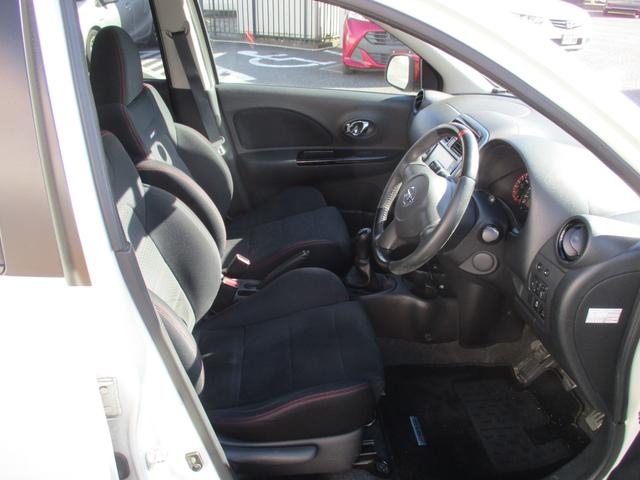 マーチ ニスモ S ワンオーナー 純正ナビTV(10枚目)