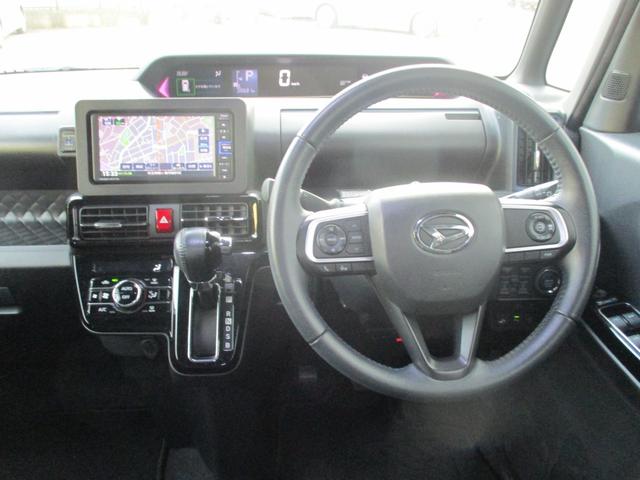タント カスタムRSスタイルセレクション 純正ナビ・TV バックカメラ 両側パワースライドドア 前席シートヒーター クルーズコントロール(3枚目)