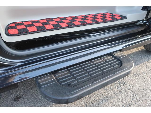 PZターボスペシャル ハイルーフ 4WD 両側電動スライド オートステップ レーダーブレーキサポート シートヒーター スマートキー 本革調シートカバー SDナビ フルセグ DVD再生 Bluetooth Bカメラ ETC(26枚目)